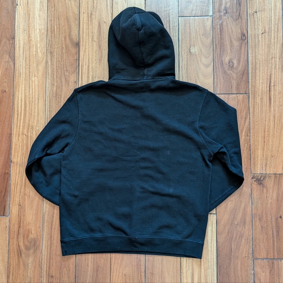 Vintage 90's University Patch Hooded Sweatshirt (XL) - Picture 2 of 6